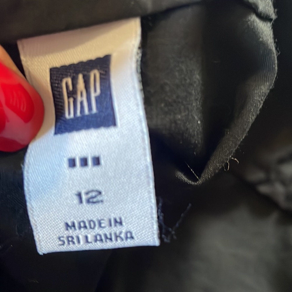 Gap Black Cotton Flared Skirt - Picture 9 of 10